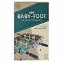 MISTER GADGET MG2018 Jeu de Table Baby-Foot avec 2 Panneaux de Score et 2 balles Bois métal et Plastique, Aléatoire : Multicolor