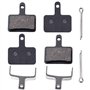 Best Tek Lot de 2 paires de plaquettes de frein à disque pour Shimano M315 M355 M515 M525 C501 C601 M375 M395 M415 M416 M446 M46