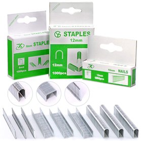 Swpeet Officemate Lot de 3 000 agrafes standard de qualité supérieure 3 tailles
