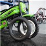 2 jeux de 12,5x2,75 (12-1 / 2x2,75) pneus à crampons robustes et chambres à air avec potence tr87 courbée de remplacement pour m