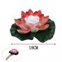 FGX Lot De 3 Lanterne De Lotus Flottante à Led, NéNuphars, Led En Forme De Fleur De Lotus Artificielle Flottante, LumièRe De Lot