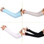 Manches de Protection pour Bras de Sport 4 Paires Housse de Protection UV Douce et Respirante Couv