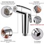 Pulvérisateur de toilette pour bidet - avec crochet de réservoir d'eau et tuyau de douche flexible télescopique en ABS de 59" po
