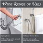 Kit de Bidet de Toilette de haute qualité, avec crochet de réservoir d'eau et tuyau de douche flexible télescopique en ABS de 59