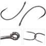 GZLCEU 18 Pcs Hameçon Pêche, Acier Inoxydable Crochet Carpe avec Bas de Ligne pour Eau Douce et Eau Salée Materiel Accessoire 6#