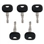 WJMY Clé 14603 5pcs Clés de Rechange de Contact convient pour Fendt