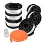 Uchidodo Bobine Fil Coupe Bordure pour Black et Decker Coupe-Bordures