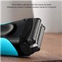Gegong Accessoire de tête en aluminium pour lame rechange rasoir électrique hommes 32B adapté Braun 3 Series 300S/301S/310S/320S