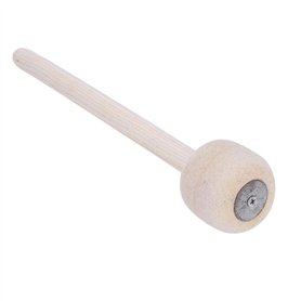 Bâton de maillet de Grosse Caisse avec bâton en Bois et tête en Feutre de Laine