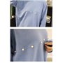 30 pièces Simple Broche Femme Boutons de Broche de Chemise Couvrant Boutons de Broche de Sécurité pour Écharpe Col de Chemise Ch