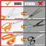 MARQUEEN Grand kit de couture professionnel, 200 fournitures de couture de qualité supérieure – Comprend des ciseaux de tailleur