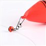 100 Pièces Émerillon de Pêche, Agrafes de Pêche, Haricot Espace de Pêche, Accessoires de Perles de Pêche en Mer, Petit Kit d'Acc