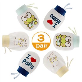 Moufles pour bébé NORME nouveau-né garçon fille paires de gants réglables super doux pour bébé