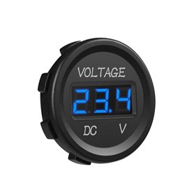 YGL voltmètre DC 24 V/12 V voiture/moto étanche