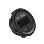 YGL voltmètre DC 24 V/12 V voiture/moto étanche, bleu