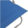 Tidyard Jeu de 2 Chaises de Plage Pliable (Inclinaison dans 3 Positions) en Acier et Tissu Oxford Bleu - Divers Couleurs aux Cho