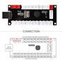 BEYEE 2-Player Zero Delay USB Encoder to Arcade Joystick and Arcade Buttons, USB Joystick Encoder for PC, MAME, Windows and Rasp