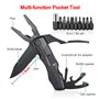 HONZIN Multi Usage Couteau Multi-Outils en Acier Inoxydable Outils Pince Couteau de Poche en Plein Air pour le Camping, la Survi