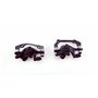 160mm Kit de freins à disque avant et arrière pour vélo Ensemble poignées/ câbles de frein Leviers de frein Kit de câbles