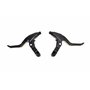 160mm Kit de freins à disque avant et arrière pour vélo Ensemble poignées/ câbles de frein Leviers de frein Kit de câbles