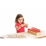 BSM Edufun - Boîte de tri 6 réglettes-Pédagogie Montessori - Jeu Educatif pour Enfant - Apprendre en s'amusant - Développe : cap
