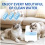 Filtres à Charbon Remplacement，Cartouches filtrantes de Remplacement pour Pet Mate de