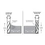 SpeTool Up&Down Fraise Defonceuse 6mm Diamètre de la tige Fraise à Rainurer Fraise CNC Fraises en Spirale 32mm Exrta Longueur de