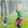 Jeux de Balle pour Enfants Jeux de Balle de Cirque Clown Boules de Jongle Colorées