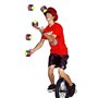 Coriver 15Pcs Ensemble de Balles de Jonglage, Jeux de Balle pour Enfants Jeux de Balle de Cirque Clown Boules de Jongle Colorées