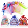 KroY PecoeD 50 Pcs Sachets Organza Coloré
