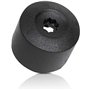 GUUZI 20pcs Couvre-Boulons de Capuchon d'écrou de Roue 17mm Couvre-écrous de Pneu Hexagonaux (4pcs Capuchon de Boulon de Verroui