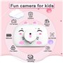 2.4 Pouces Mini Caméra Numérique Rechargeable Caméscope Photo vidéo pour Filles Garçons de 3