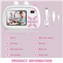 SUPBRO Appareil Photo pour Enfants,2.4 Pouces Mini Caméra Numérique Rechargeable Caméscope Photo vidéo pour Filles Garçons de 3 