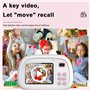 SUPBRO Appareil Photo pour Enfants,2.4 Pouces Mini Caméra Numérique Rechargeable Caméscope Photo vidéo pour Filles Garçons de 3 