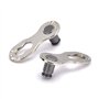 zonkie Chaîne de vélo 5/6/7/8 vitesses 1/2 x 3/32" 118 maillons