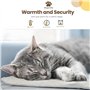 GingerUP Premium Coussin Auto-Chauffant pour Chat & Chien de Taille: 60x45cm Tapis/Couverture Thermique | Innovant & écologique