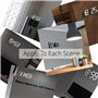 DELIPOP Horloge Murale Numérique LED 3D 21,5CM, Réveille-Matin LED Digital avec 3 Niveaux de Luminosité Réglables Fonction, Horl