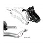 Dérailleur Avant de vélo 7/8/9/ Vitesse 21/24/27S MTB VTT derailleur Transmissions pour Tube de diamètre 31,8/34,9 mm