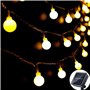 Guirlande lumineuse solaire d'extérieur 60 LED