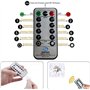[120 LED] Guirlande lumineuse sphérique 15 m 8 modes et fonction Merk, guirlande lumineuse extérieure/intérieur avec prise, déco