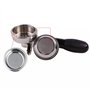 BESTONZON Filtre aveugle en métal de 58mm de machine à café expresso Panier à encastrer arrière pour nettoyer le groupe d'infusi