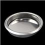 BESTONZON Filtre aveugle en métal de 58mm de machine à café expresso Panier à encastrer arrière pour nettoyer le groupe d'infusi