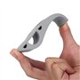 Fdit 4 Pcs Cale Porte Arrêt De Porte en Caoutchouc Résistant Non-Slip Bouchons De Coin avec Supports pour Enfants Bébé Doigt De 