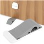Fdit 4 Pcs Cale Porte Arrêt De Porte en Caoutchouc Résistant Non-Slip Bouchons De Coin avec Supports pour Enfants Bébé Doigt De 