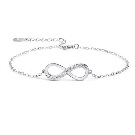 Bracelet Bijoux en Argent Sterling zircone cubique 925 pour Femmes