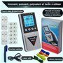 TESMED Max 830: Electrostimulateur Musculaire Professionnel Tens/EMS/Massage avec Stimulation Séquentielle, 4 Canaux, 115 Progra