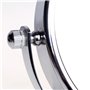 HIMRY Miroir Maquillage de Table 10 Fois grossissant, Ø 20 cm Double Face Miroir cosmétique sur Pied, Miroir pour Salle de Bain,