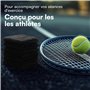 H&S Protege Poignet Eponge pour Tennis - Lot 6X Bracelet Protège Poignet Musculation pour Crossfit Foot Basketball - Serre Poign