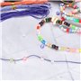 Cordon Elastique, Fils Cordon Elastique Multi-Couleur, 18 Couleurs 90 Mètres Corde Elastique pour Bijoux Bracelet Collier Bricol