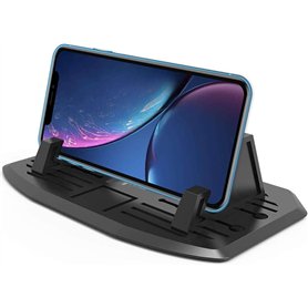 ipow Angle Réglable Support Téléphone Portable Auto en Silicone Antidérapant